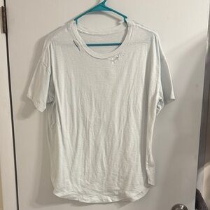 Aerie oversized vintage tattered tee - small